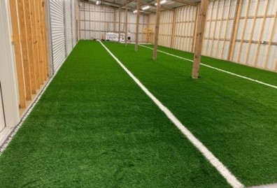 Artificial Sports Turf with Lines
