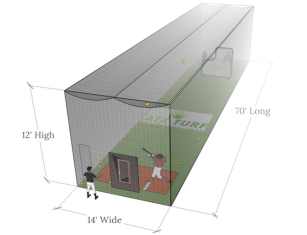 36 Gauge Batting Cage Netting