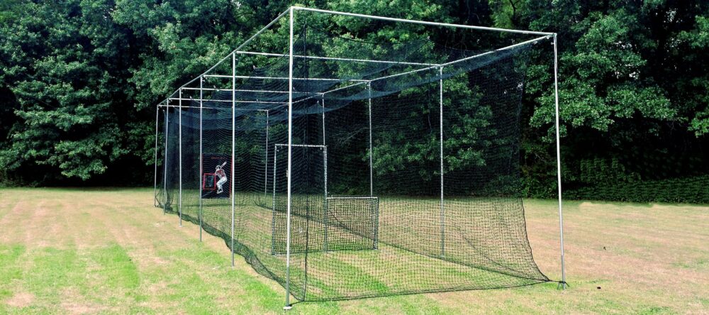 Outside Batting Cage Netting