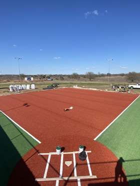 Youth Softball Field Turf - Terra Cotta