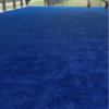 blue baseball turf