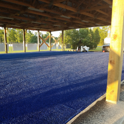 blue turf for batting cages