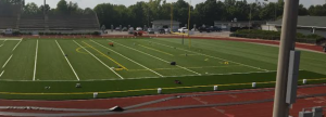 Turf Grain Football Field SidelIne