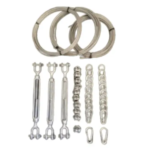 Cage Hardware - Turnbuckles Cable Clamps and Spring Clips