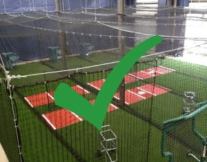 Tight Baseball Netting