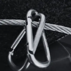 Crossed Spring Clips