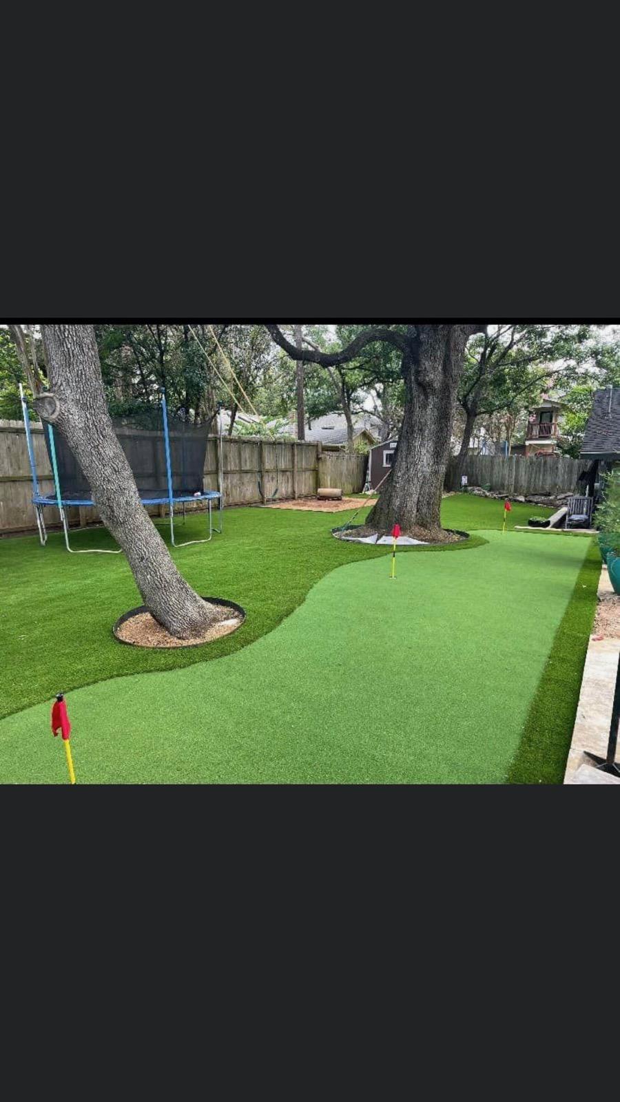 backyard golf
