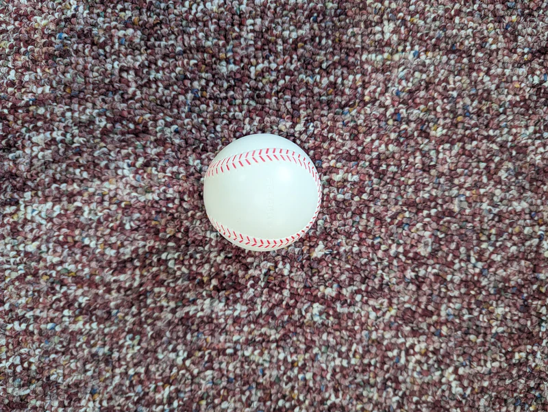batting cage practice baseballs