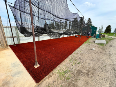 Clay Batting Cage Turf