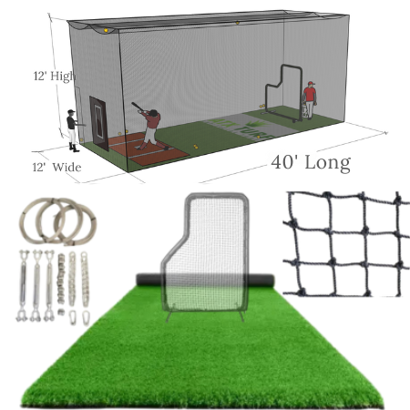 12-12-14-Batting-Cage-Package-2 40' Long Batting Cage Package