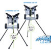 Hack Attack Baseball Pitching Machine Legs