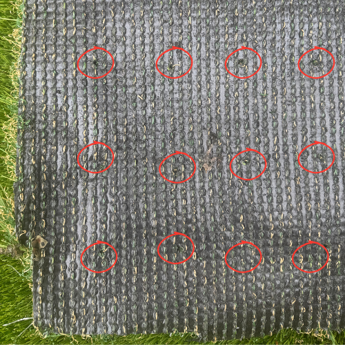 atx turf lawn drainage rates