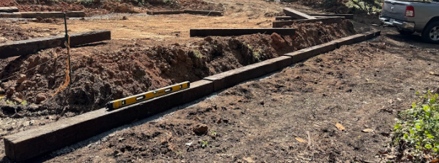 Grading for Retetaining Wall